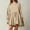 Beige, variant on Womens Oversized Sweatshirt Dress Long Sleeve Crewneck Pullover Tops Relaxed Fit Sweatshirts Mini Dress Fall Dresses for Women 2023 Trendy