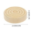 thumbnail image 2 of LEEYNEER Pieces Game Checkers Backgammon Board Chess Wood Replacement Chips Wooden Checker Interlocking Flying Toe Chip Round, 2 of 6