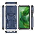 thumbnail image 2 of Case For Motorola Moto G Power 5G (2026) , Moto G Power (2025) Slim Fit with Slide Camera Cover & Invisible Kickstand, Military-Grade Shockproof Cover,Blue, 2 of 8