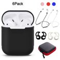thumbnail image 2 of Pour Airpods Casques Sans Fil Bluetooth Ensemble de Protection Noir, 2 of 8