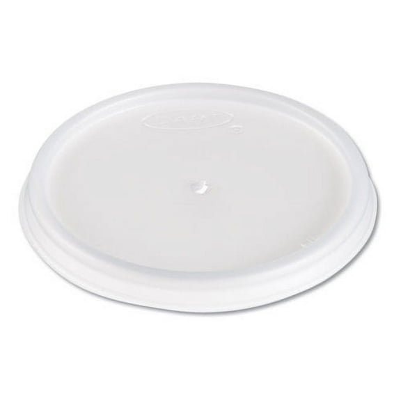 Plastic Lids, Fits 4 Oz Cups, Vented, Translucent, 100/pack, 10 Packs/carton | Bundle of 5 Cartons