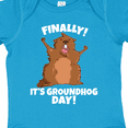 thumbnail image 4 of Inktastic Finally it's Groundhog Day Boys or Girls Baby Bodysuit, 4 of 5