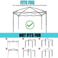 thumbnail image 3 of Cubierta de Repuesto para Toldo NINAT 3x3 m para Carpa Plegable, 3 of 7