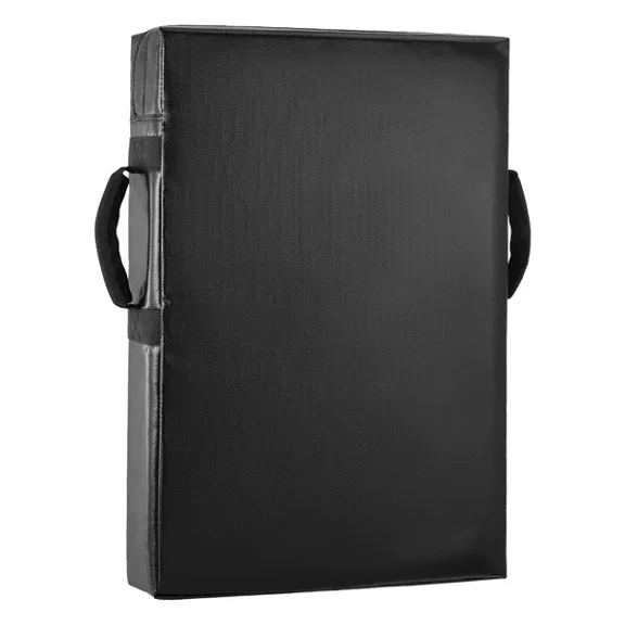 24x16 Inch Football Blocking Dummy Pad with Handles High Density Sponge Training Equipment for Basketball Hockey Lacrosse Black 1PCS