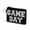 Black, variant on Sulaicai Women's Football Game Day Beaded Zipper Coin Purse with Key Ring, Compact Sports Themed Mini Clutch Wallet for Game Day & Daily Use