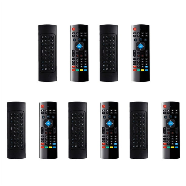5X MX3 Fly Air Mouse Control Remoto de Voz Inteligente 2.4G Teclado InaláMbrico para TV Caja Android Mini Mi Caja