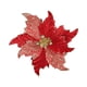 thumbnail image 4 of 6x Flor de Pascua Artificial, Flores de Pascua con Purpurina, Centros de Mesa de Flores, Adornos Navideños, Decoración de Flores para de Navidad 6 piezas, 4 of 8