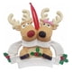 thumbnail image 1 of Árbol De Navidad Personalizado Ciervo Reno Versión Familiar Colgante 2021 Adorno De Regalo De Invierno Cateissary HA044215-04, 1 of 4