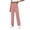 Pink, variant on asjyhkr Casual Pants for Women Button High Waist Pants Wide Leg Hiking Vacation Beach Casual Trousers with Pockets