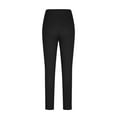 thumbnail image 5 of Admvng Leggings for Women Solid Casual Leggings Side Button Yoga Pants and Pants, Size S-2XL, 5 of 5