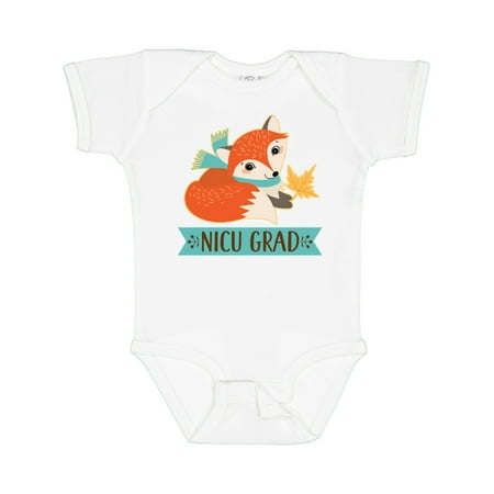 

Inktastic NICU Grad Woodland Fox Gift Baby Boy or Baby Girl Bodysuit