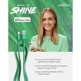 thumbnail image 6 of Liquipel Powertek iPhone Charger Cable [MFI Certified], Fast Charging 6ft Lightning to USB Cord Adapter, Compatible for iPad, Metallic Shine Green, 6 of 6