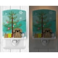 thumbnail image 2 of Caroline's Treasures BB4227CNL Merry Christmas Tree Pekingese Tan Ceramic Night Light, 6x4x3", multicolor, 2 of 2