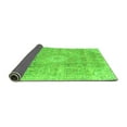 thumbnail image 2 of Ahgly Company Indoor Rectangle Abstract Green Modern Area Rugs, 8' x 10', 2 of 4