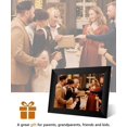 thumbnail image 7 of 10.1 Inch WiFi Digital Picture Frame with 32GB Storage, 1280x800 HD IPS Touchscreen, Smart Photo Frame for Family Gifts via Uhale App, 7 of 7
