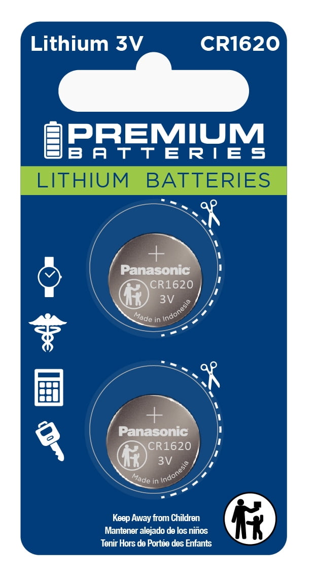 Panasonic Lithium Knopfzelle CR1620 – 3er Pack | Ersatz Für CR1620 In Uhren, Fernbedienungen, Kleingeräten