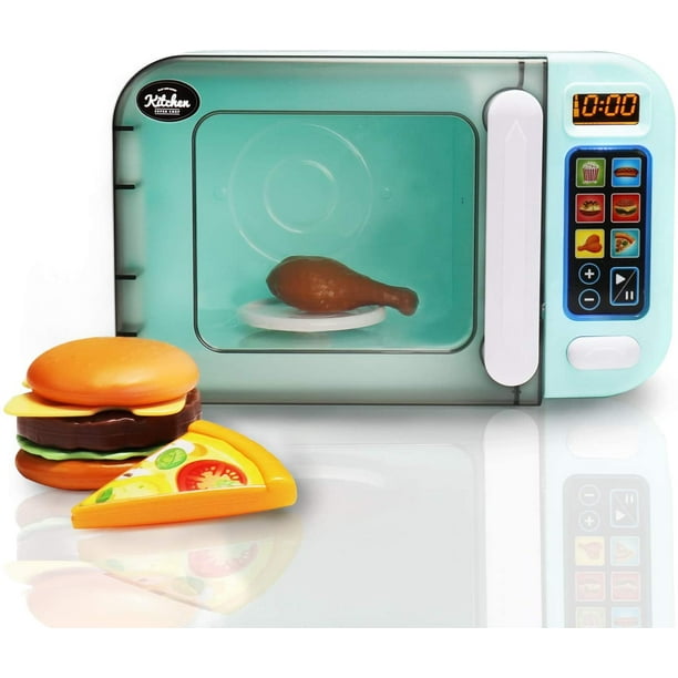 infunbebe Jeeves Jr. Kids Microwave Oven Toy Electronic Pretend