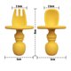 thumbnail image 4 of Cubiertos para Niños - Cucharas y Tenedores para Niños - Kit de Alimentacion Complementaria Bebe - Cubiertos Portatiles ShuxiuWang 1327537016281, 4 of 5