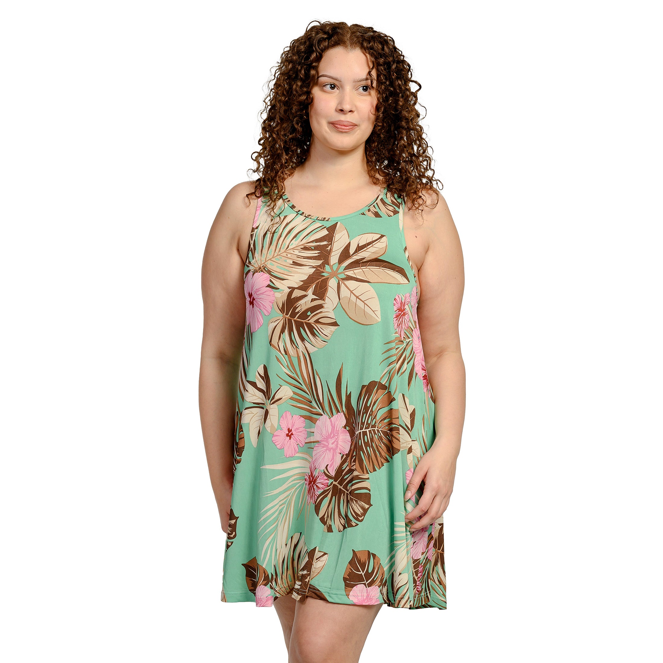 women assorted v shift printed short dress swimwear cover up