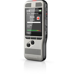 Philips Pocket Memo 6000 Digital Recorder, Push Button, 2GB, Silver - image 5 of 6