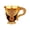 Black, variant on lanema Fashion Creative Metal White Wine Cup Alloy Pattern Retro Embossed Shot Glass