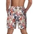 thumbnail image 4 of Fotbe Starfish Shell Men’s Swim Trunks Quick Dry Swim Shorts Board Shorts with Mesh Lining-3X-Large, 4 of 9