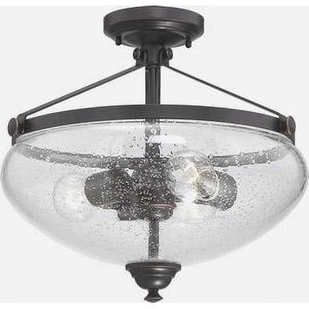 

Nuvo Semi Flush Fixture 3L Glass Bronze 60-5544