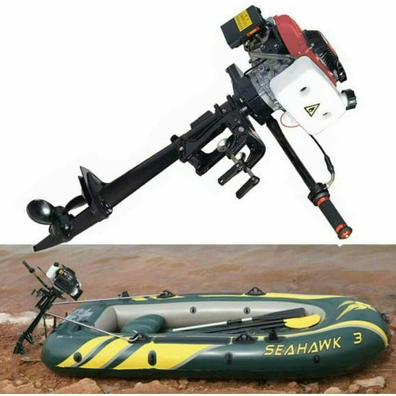 Dating day 52cc 4 Stroke 4HP Heavy Duty Outboard Motor Boat Engine using Air Cooling System