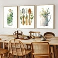 thumbnail image 2 of Food Kitchen Wall Art, Colorful Dining Room Cheese Coffee Fries Wall Decor Paintings, Vintage Dark Flower Kitchen Poster Canvas Prints Aesthetics Artwork（Only canvas）, 2 of 6