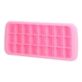 thumbnail image 4 of Bandeja De Cubitos De Hielo De 24 Rejillas, Molde Flexible De Silicona Rosa Para Bricolaje, Para Uso En Barra Casera, 4 of 7