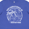 thumbnail image 4 of Inktastic Summer Vacation Mode Cape Charles Beach Virginia Youth T-Shirt, 4 of 5