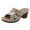 #022-Khaki, variant on Censtreet Heeled Sandals for Women，Sandals 2025 Chunky Heels Summer Shoes Slip On Dress Slip
