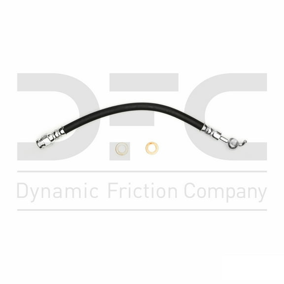 Rear Lower Right Dynamic Friction Company Brake Line Hose 350-80092 For 1996-1998 Mazda MPV
