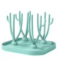 thumbnail image 5 of CHAO Árbol secador de botellas verde, Secador de botellas plegable Speyang, Escurridor de biberones, Árbol de botellas plegable, Estante de secado de botellas, Árbol secador de botellas, 5 of 5