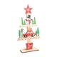 thumbnail image 3 of Adorno para árbol de Navidad, letrero decorativo de madera para festival, chimenea rústica, escritorio Estilo D, 3 of 9
