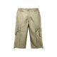 thumbnail image 3 of Ceisia Men's Multi-Pocket Cargo 3/4 Pants Loose Straight-Leg Workwear Shorts with Drawstring Cuffs for Summer Beige XXXL Gifts, 3 of 4