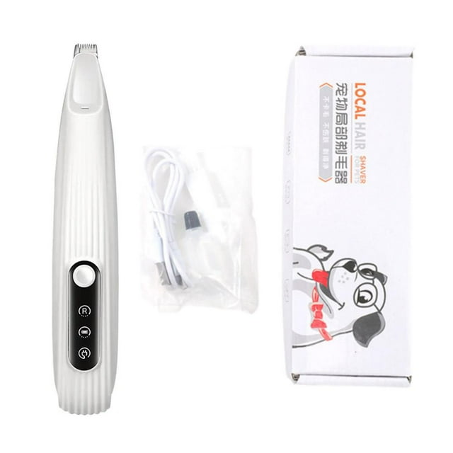 Pet Hair Shaver - LED Electric Clipper for Dogs & Cats, Rechargeable, Easy to Use