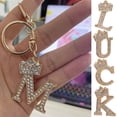 thumbnail image 2 of Charms Llavero De Metal Corona 26 Letras Diamantes De Imitación Inicial Bolsa Colgante Accesorios DIY Regalos De Cumpleaños, 2 of 4
