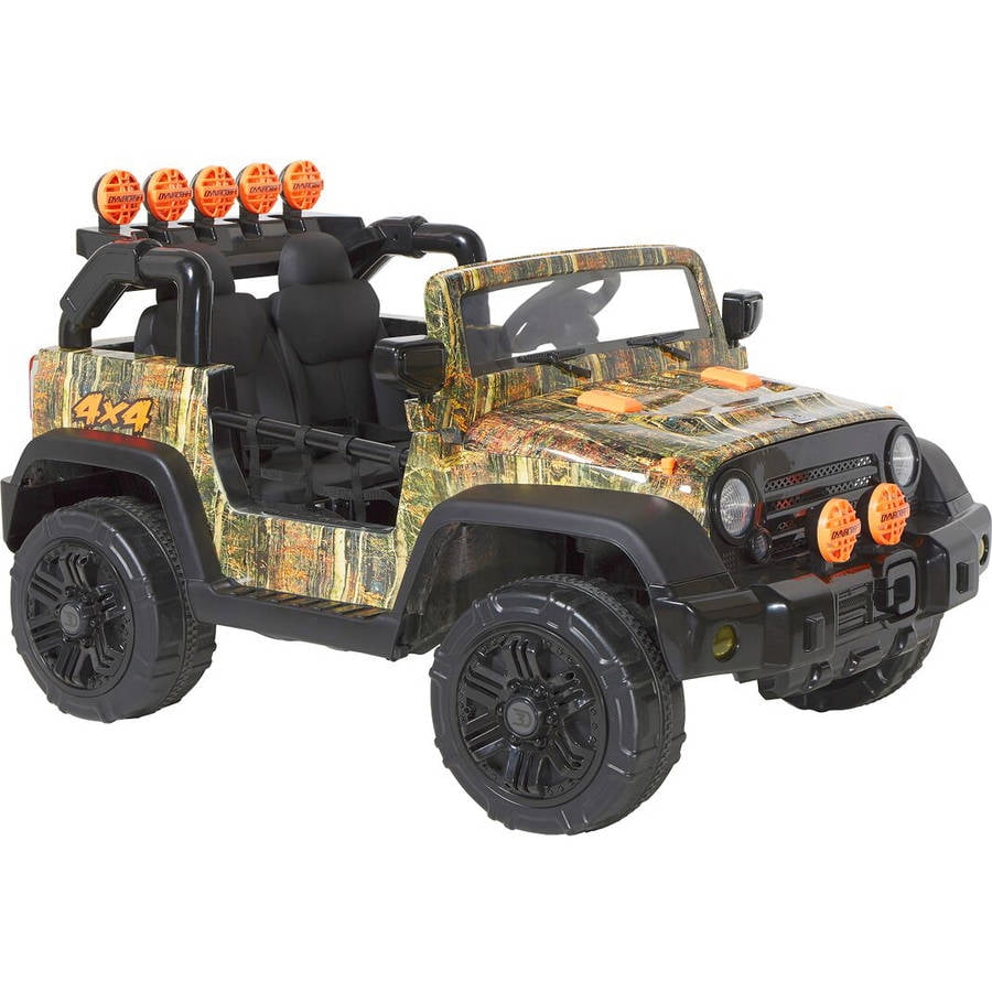 12 Volt Camo 4x4 Ride On Toy