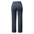 thumbnail image 5 of XFHLMJFF Womens Plus Size Pants Lightweight Comfy Solid Color With Pocket Fashion Leisure Trousers, 5 of 5