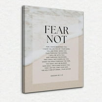 Christian Canvas Wall Art,Isaiah 43:1-3, Christian Wall Decor,Bible Verses Wall Decor,Christian Posters,Scripture Wall Decor,Christian Decor,Framed 11x14 Inch