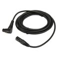thumbnail image 2 of Cable de micrófono XLR macho a hembra Cable de micrófono conductor OFC cabezal acodado conector de 3 pines profesional para estudio de grabación, 2 of 8