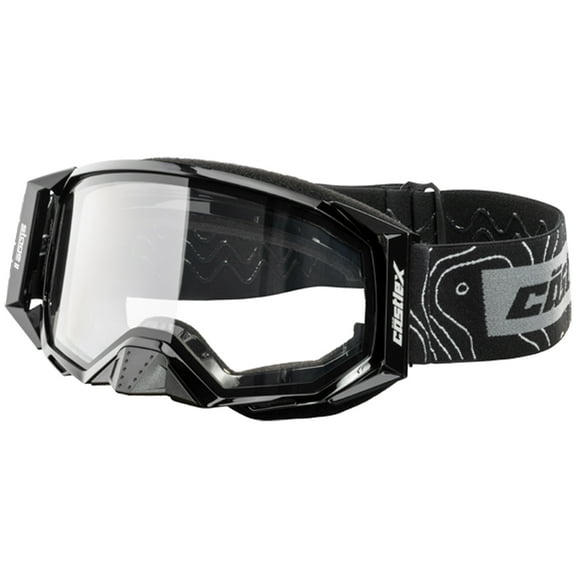 Castle Stage II OTG Snow Goggles Black w/Clear