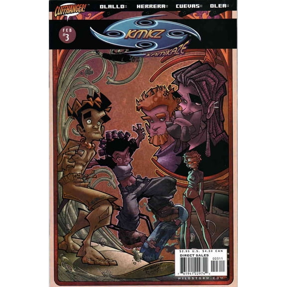 Kamikaze #3 VF ; WildStorm Comic Book