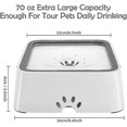 thumbnail image 2 of Cuenco de agua flotante para perros y gatos con filtros, cuenco de agua para gatos antidesbordamiento, dispensador lento para vehículos, fuente de agua para mascotas Abs antideslizante 2l kaili Sencillez, 2 of 5
