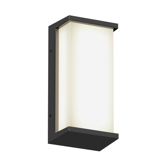 Artika Faro Applique Murale Noire à DEL pour Extérieur et Intérieur, Luminaire Résistant aux Intempéries