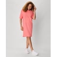 thumbnail image 7 of Hanes  Women's T-Shirt Dress Short Sleeve Cotton Essentials Oversized Fit Midweight Cotton, 7 of 7