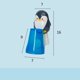 thumbnail image 4 of Soporte para vaso de dientes para niños sin perforaciones con ventosa Soporte para cepillo de dientes de plástico montado en la pared con dibujos animados Soporte para cepillo de dientes Pato (león), 4 of 5