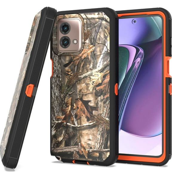 CoverON For Motorola Moto G Stylus 5G 2023 Case, Military Grade Heavy Duty Full Body Rugged Phone Cover, Camo