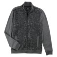 thumbnail image 1 of Chaqueta de forro polar Alfani con Estampado abstracto para hombre gris pequeña Chaqueta de lana, 1 of 2